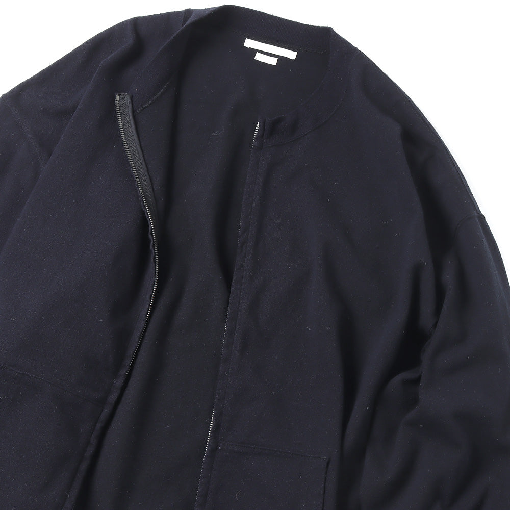 blurhms） C/Silk Nep Crew-zip (BHS23S031) | blurhms / トップス