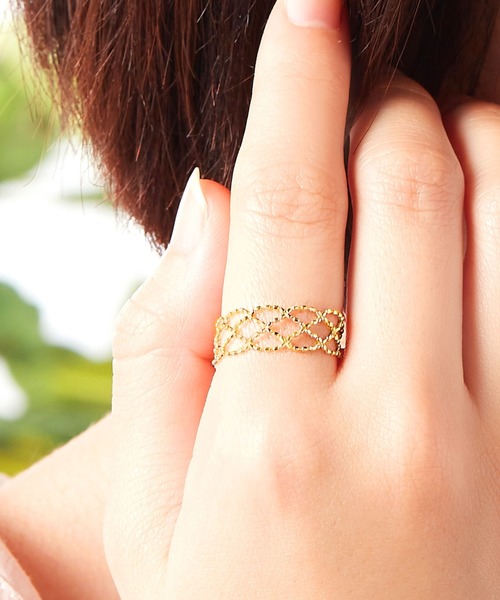 va vendome aoyama 指輪 リング K10イエローゴールド チェーンリング