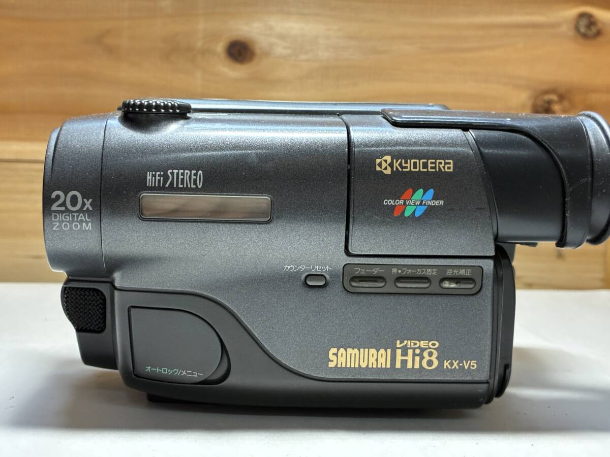 Yahoo!オークション -「京セラ samurai」(8ミリビデオカメラ) (ビデオ