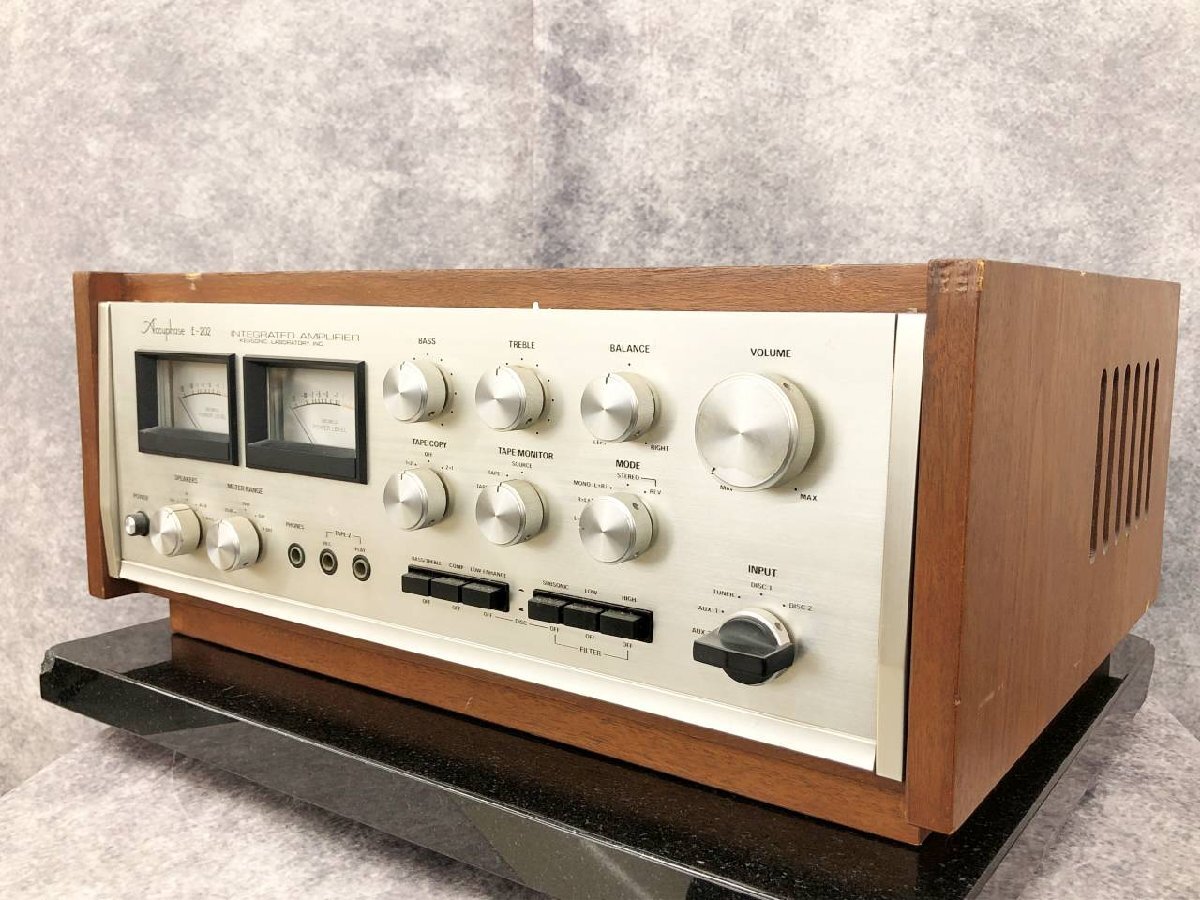 Yahoo!オークション -「accuphase e202」(オーディオ機器) の落札相場