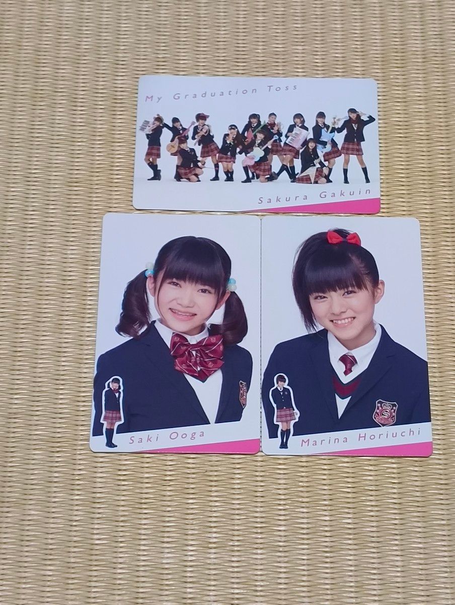 さくら学院 初期写真TSUTAYA（水野由結・菊地最愛・松井愛莉・三吉彩花