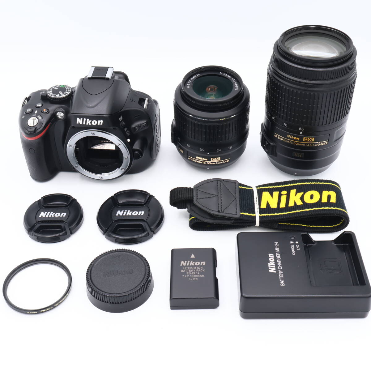 ニコン D5100 ダブルズームキット オークション比較 - 価格.com