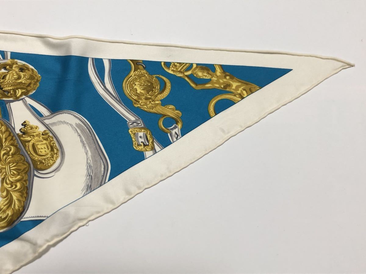 HERMES トライアングルスカーフ BRIDES de GALA 三角スカーフ エルメス