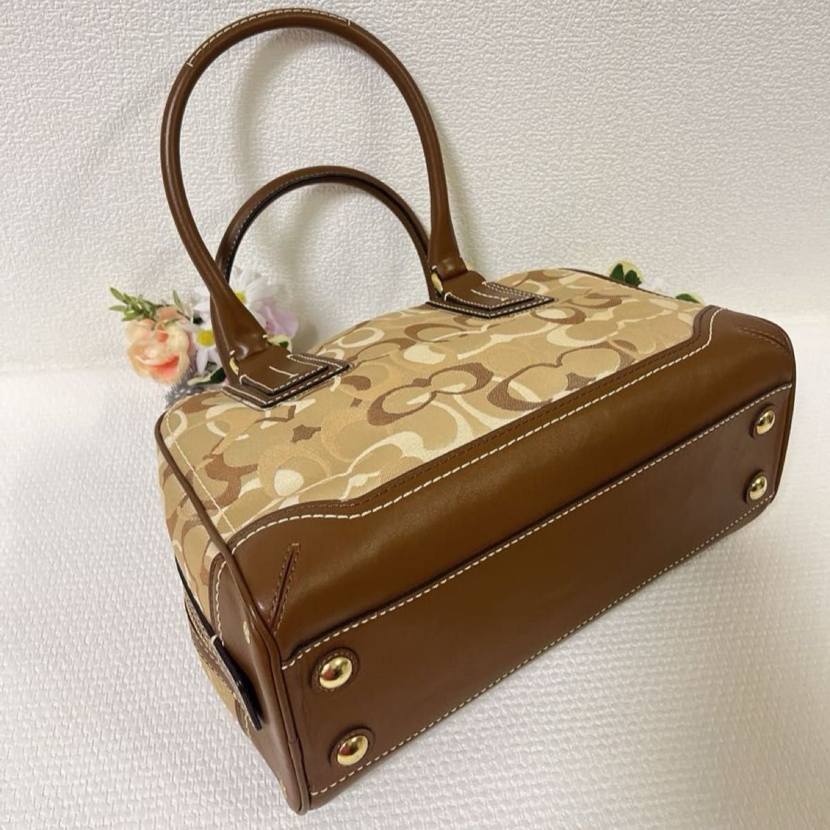 タイムセール 極美品 COACH コーチ トートバッグ シグネチャー