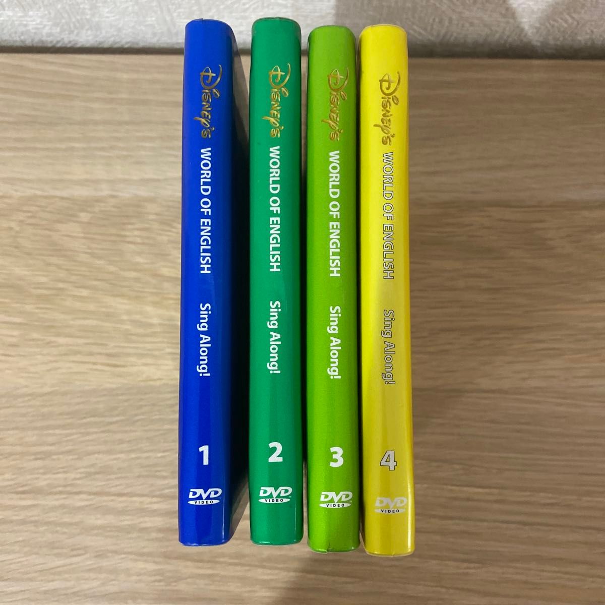 ディズニー 英語 sing along セット ワールドファミリー シング