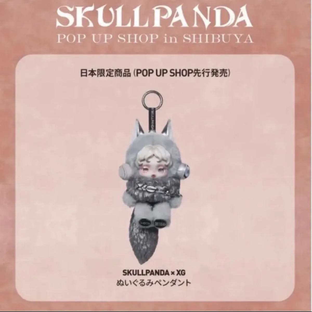 SKULLPANDA スカルパンダ XG POPMART POPUP コラボ XGコラボ