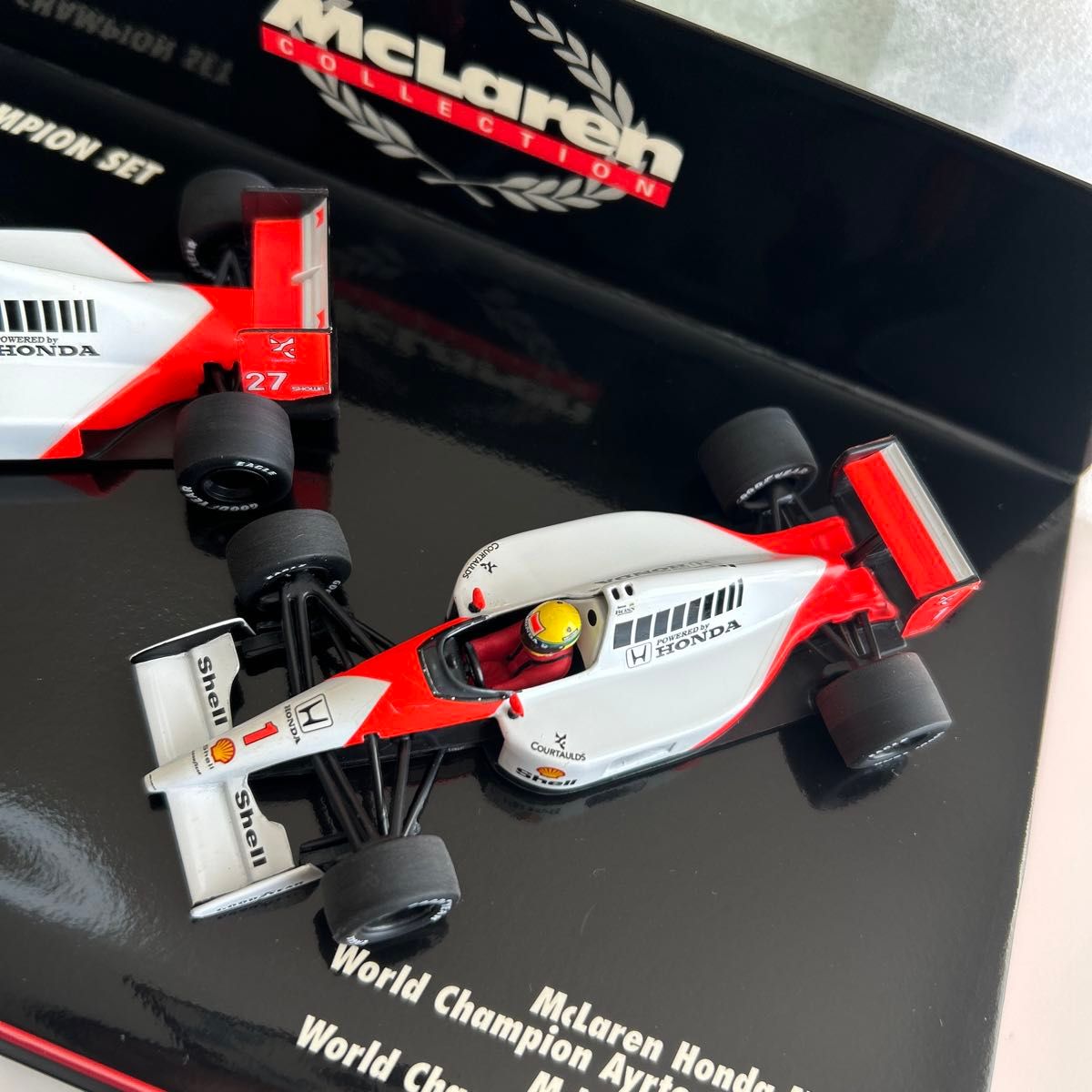 ミニチャンプス 1/43 マクラーレン・ホンダワールドチャンピオンセット