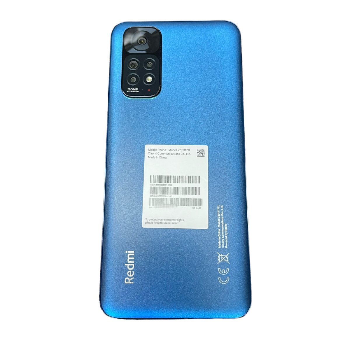 Yahoo!オークション - 初期化済み Xiaomi Redmi Note11 4GB RAM 64GB R