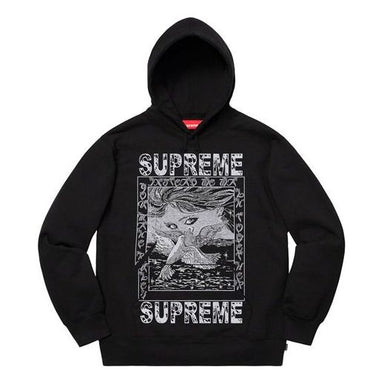Supreme 1-800 Hooded Sweatshirt 'Black' SUP-FW19-611
