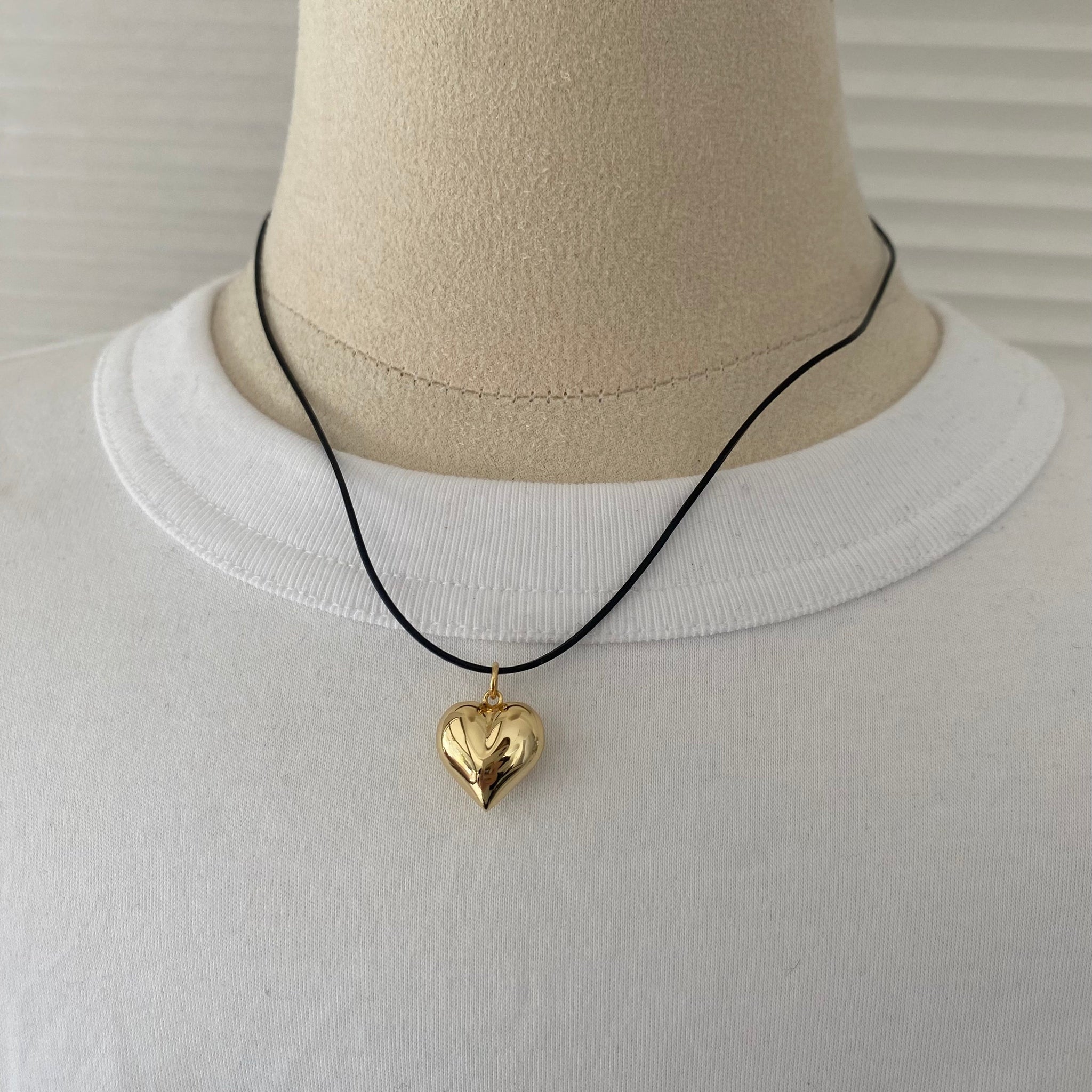 Leather cord choker チョーカー ネックレス ｜ LUNACHIC（ルナシック