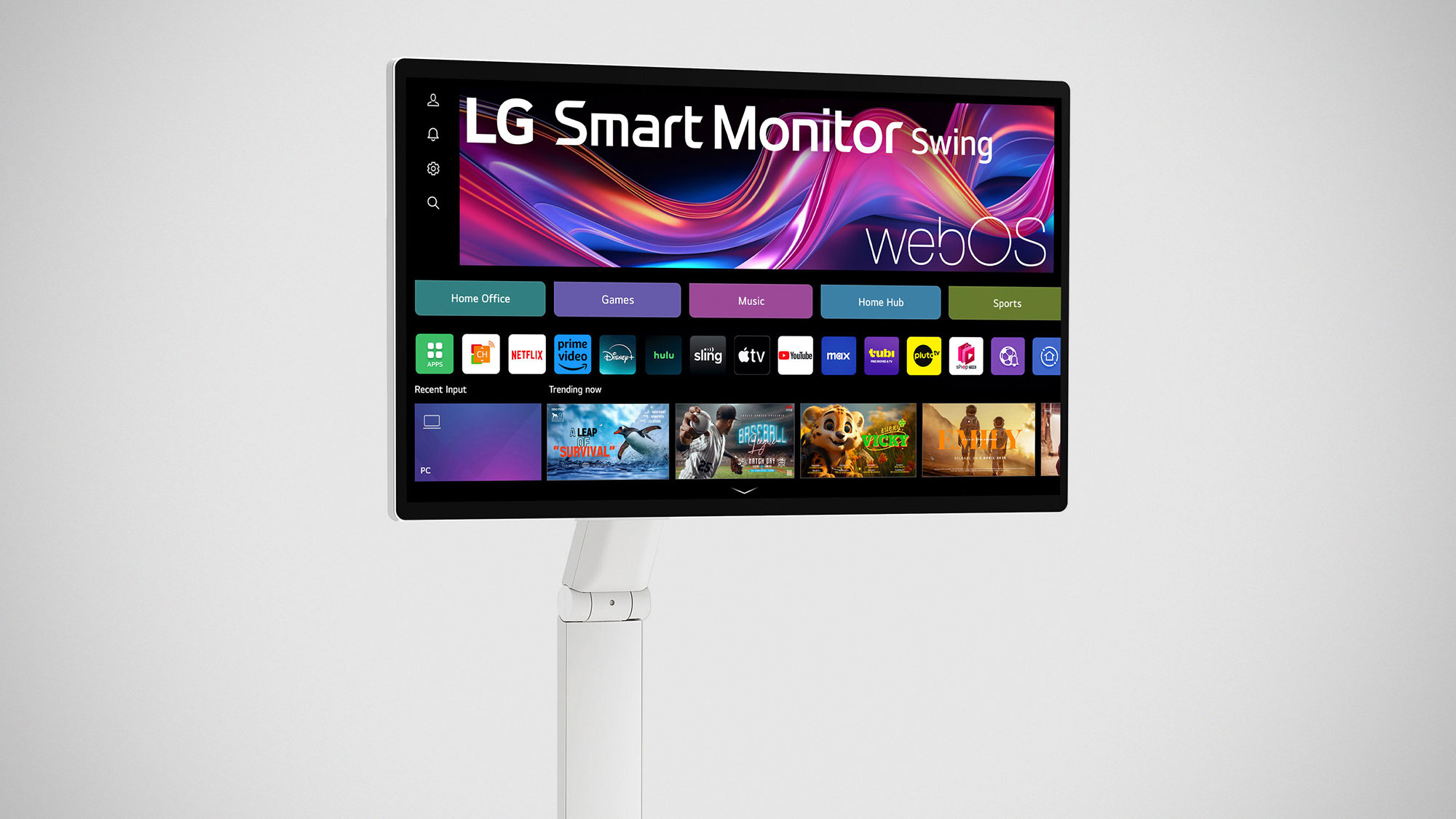 Work? Play? Doomscrolling? LG's Smart Monitor Swing Says Yes -
