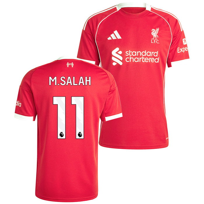 リバプール 25-26 ホーム 半袖 ユニフォーム No.11 モハメド・サラー