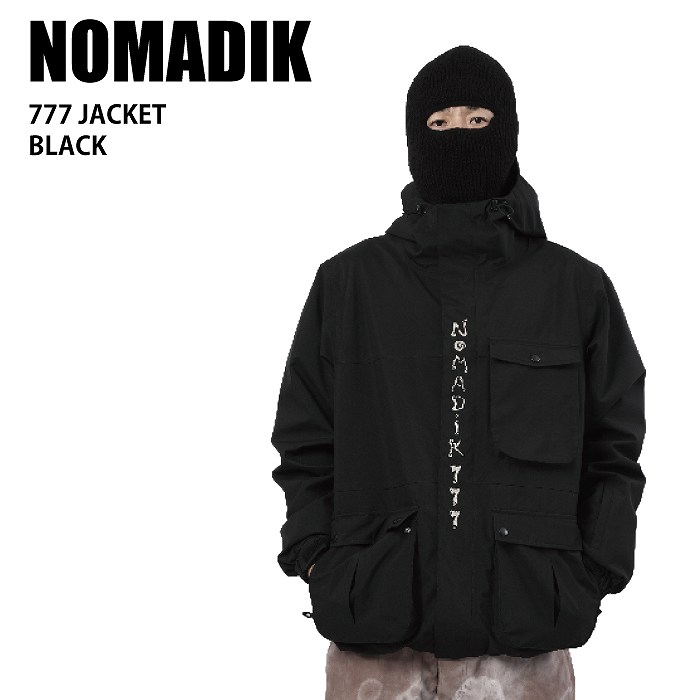 NOMADIK ノマディック 777 JKT BLACK 24-25 ウエア メンズ ジャケット