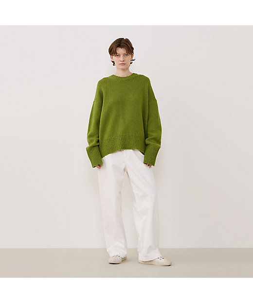 ファインウール クルーネックプルオーバー | GALERIE VIE (Women