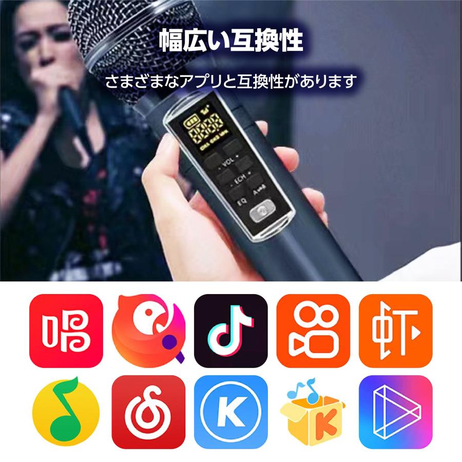 Smaly（スマリー） 家庭用カラオケ マイク付2本き 高音質カラオケ