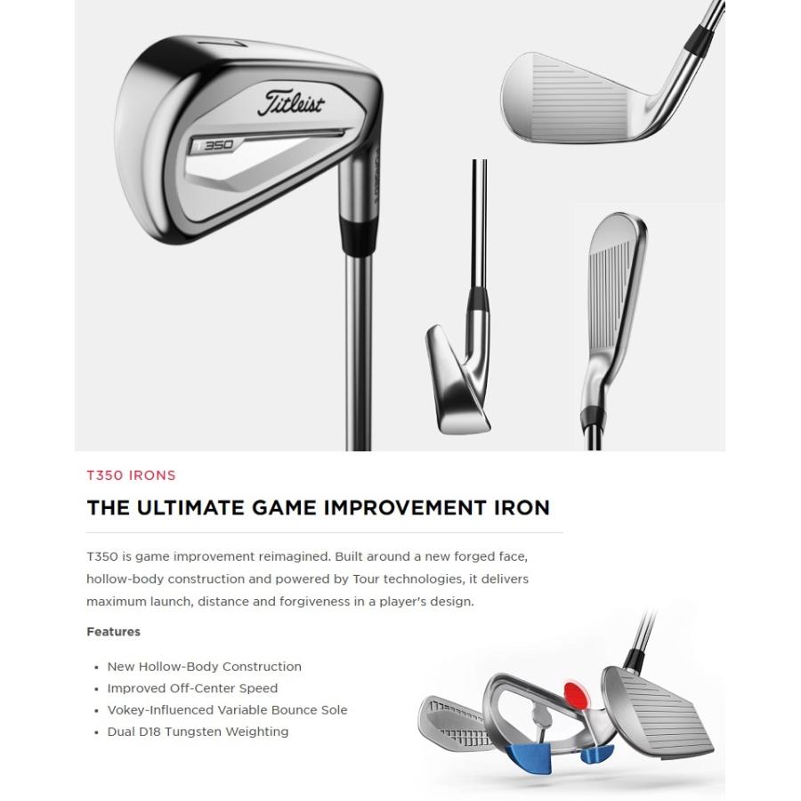 Titleist（タイトリスト） (レフティモデル)Titleist 2023 T350 Iron