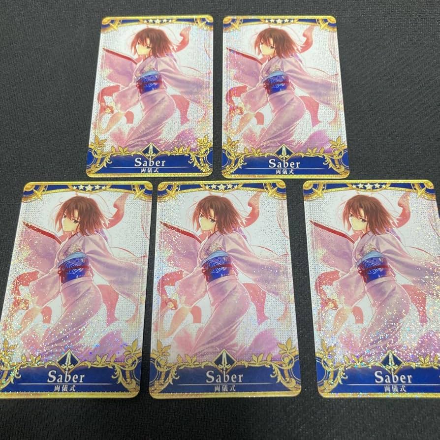 Amazon.co.jp: fgoアーケード 両儀式 セイバー 最終再臨 フェイタル 5