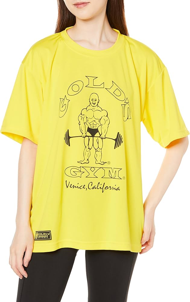 Amazon.co.jp: ゴールドジム(GOLD'S GYM) ゴールズドライシャツ(G2246