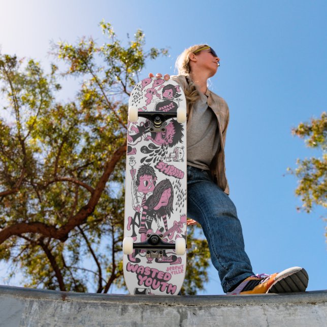 Wasted Youth Skateboard Deck | Zazzle