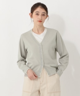 スカラップVネックカーディガン | アフタヌーンティー公式通販サイト