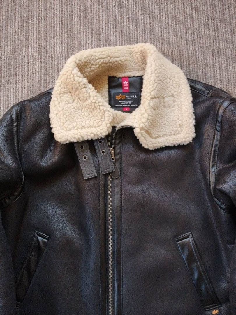 igaram様専用】ALPHA INDUSTRIES ジャケット ブラックL