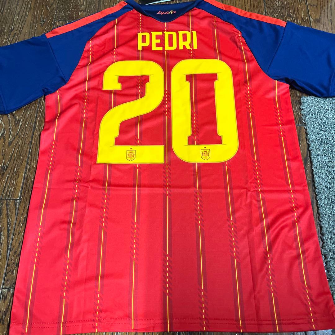 スペイン代表ユニフォーム　25/26ペドリ adidas スペイン代表 2022 ユニフォーム ホーム 半袖 オーセンティック