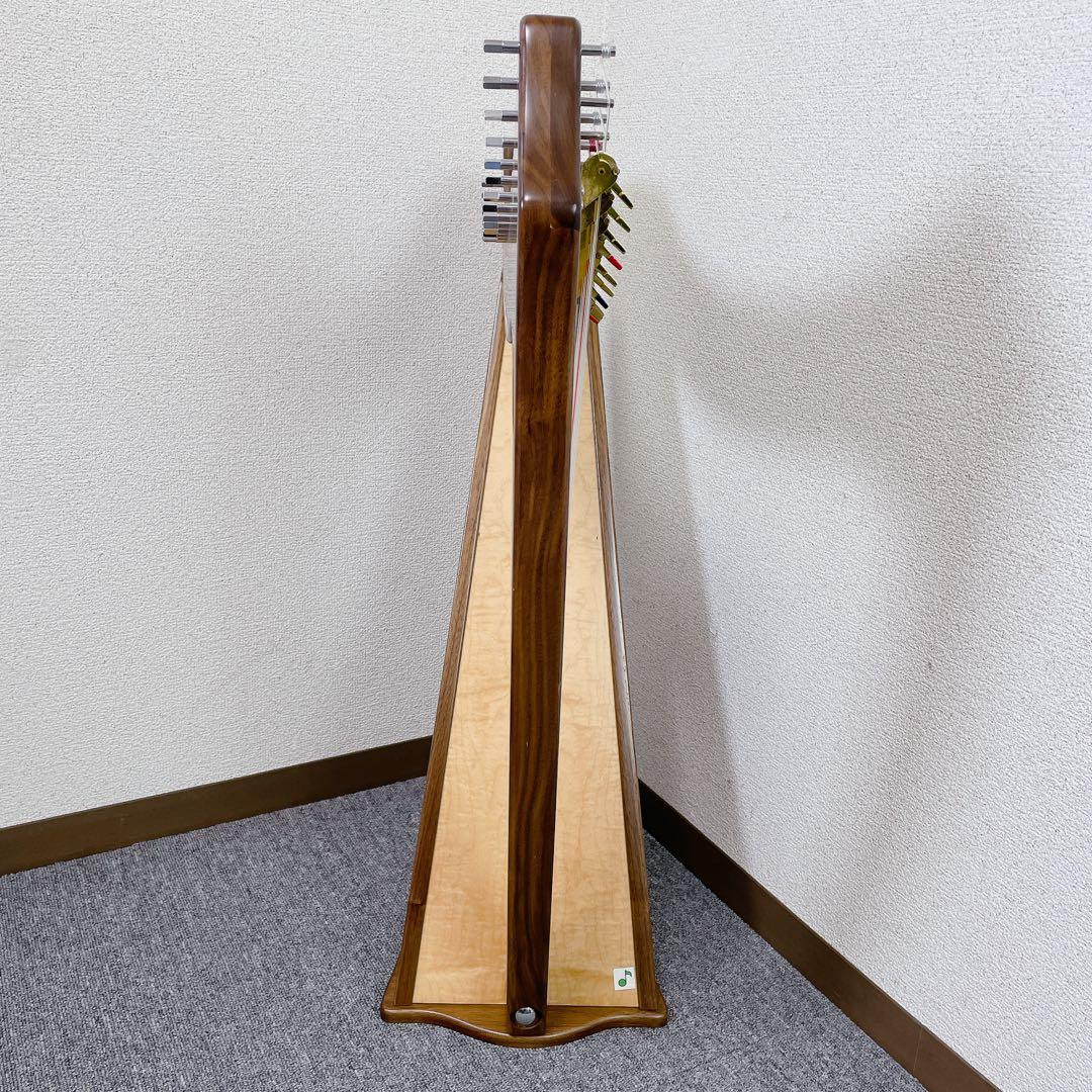 25年製 AOYAMA ハープ 25s 25弦 サウルハープ ブラウン - メルカリ