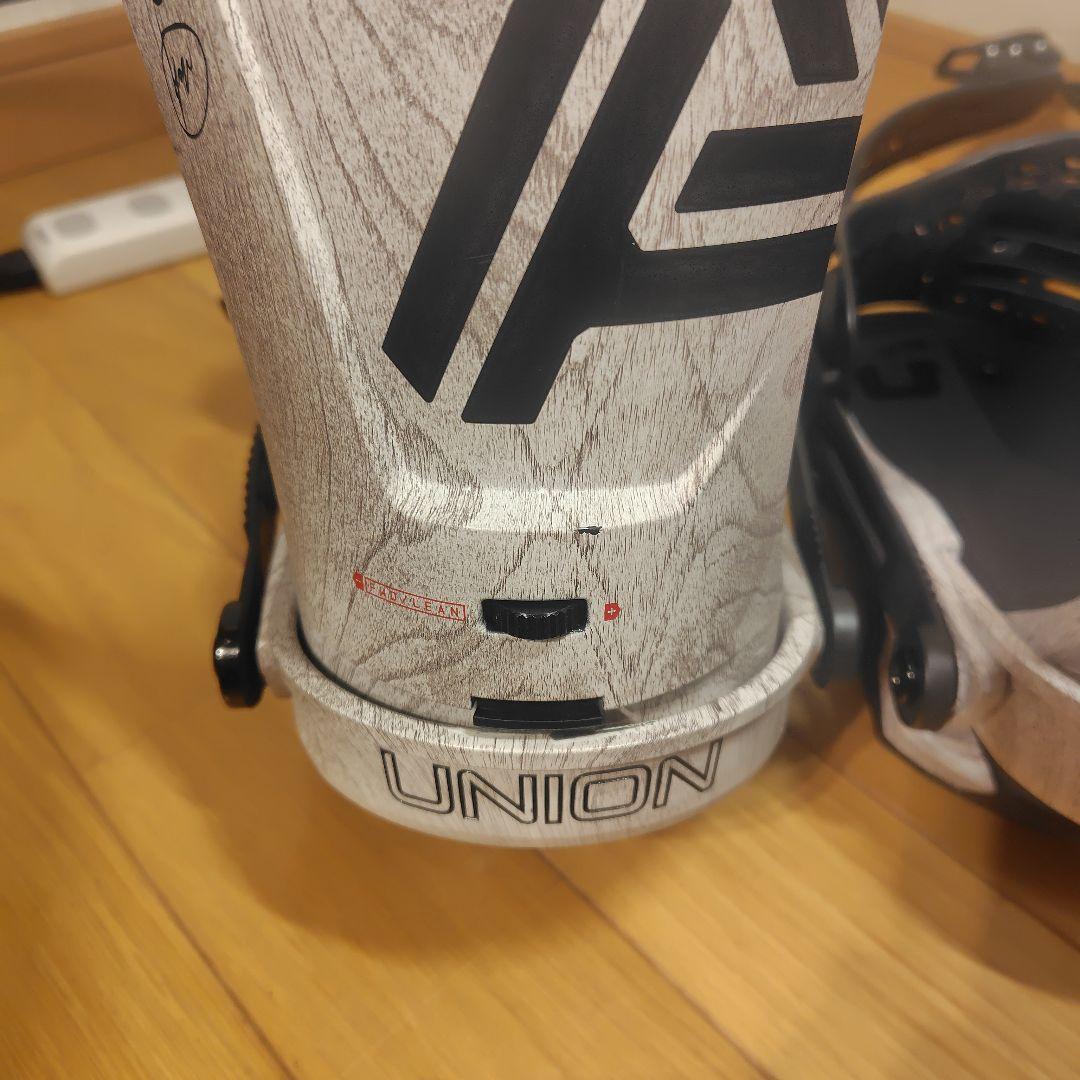 UNION ATLAS スノーボードビンディング ホワイトウッド S