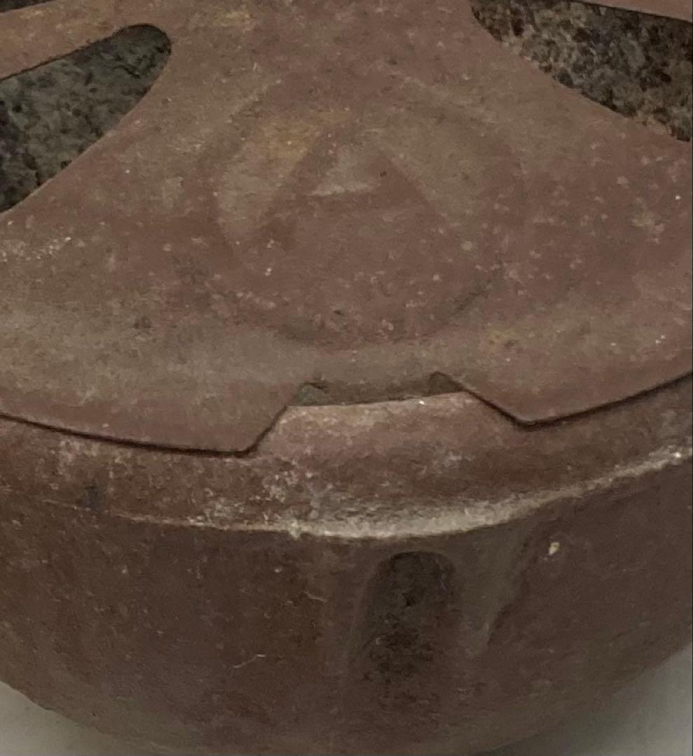 B315s 六角形回転安全炬燵 大正昭和レトロ アンティック 中金具は鉄製