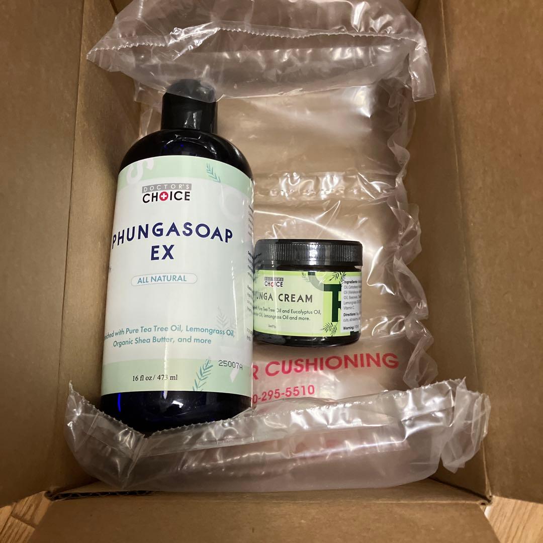 ファンガソープ、ファンガクリーム ドクターズチョイス ファンガソープEX・ファンガクリームセット 30日分