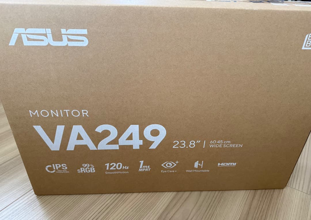★新品未使用★ 23.8インチ液晶モニター ASUS VA249HG PCモニター Eye Care VA249HG [23.8型 /フルHD(1920×1080) /ワイド