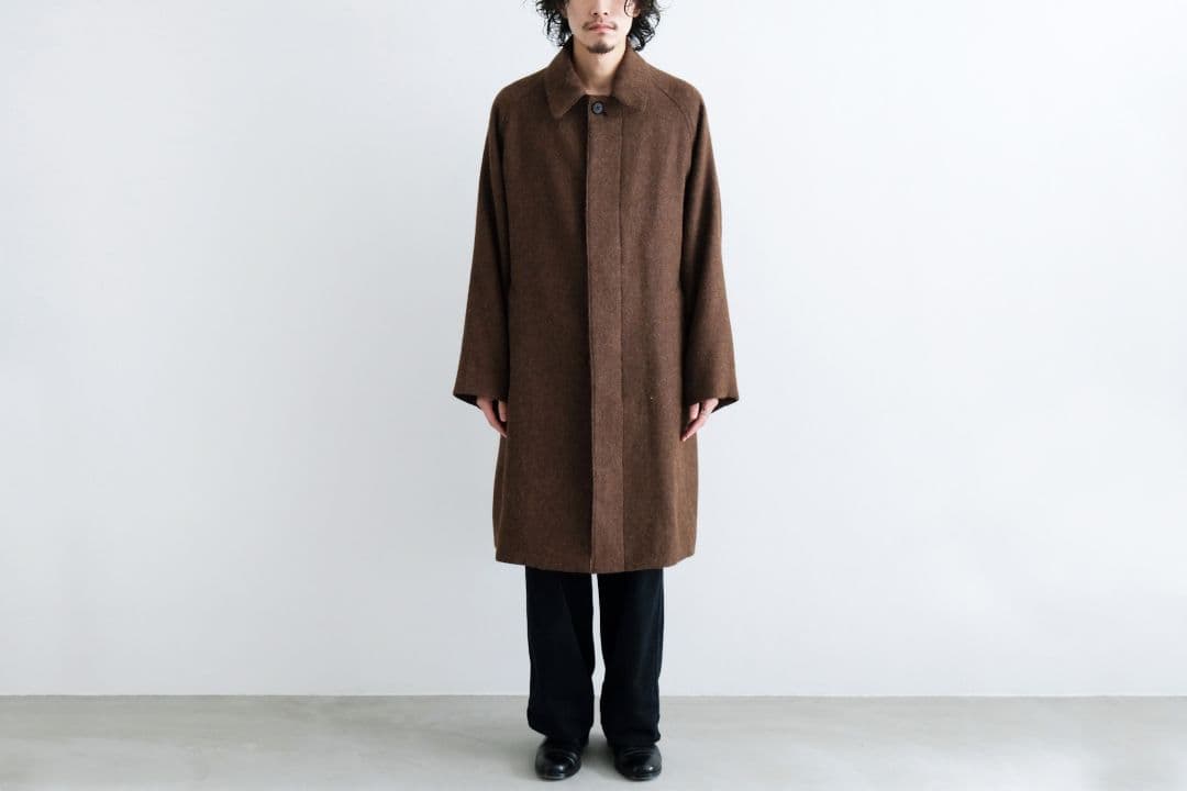 23AW MAATEE&SONS 二重織 BALMACAAN COAT 23AW MAATEE&SONS 二重織 BALMACAAN COAT - メルカリ