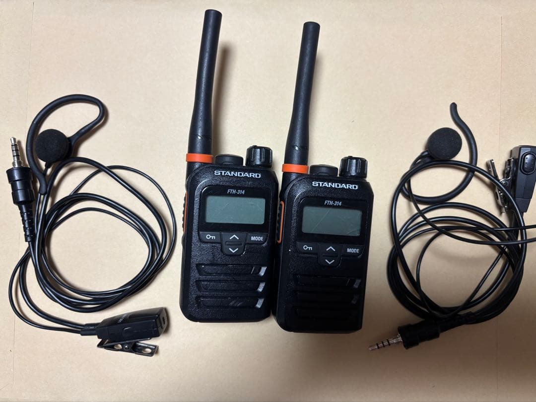STANDARD FTH-314 特定小電力トランシーバー 2台（台数増減可） Amazon | FTH-314 八重洲無線 スタンダード 特定小電力 トランシーバー