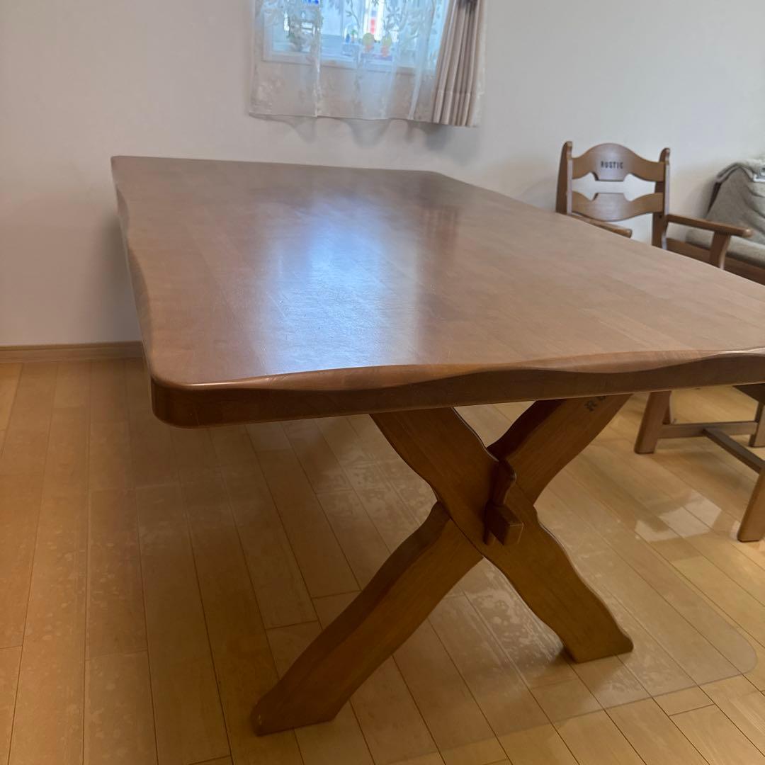カリモク　RUSTIC ダイニングテーブル カリモク RUSTIC ダイニングテーブル 高級家具 karimoku 机 木製