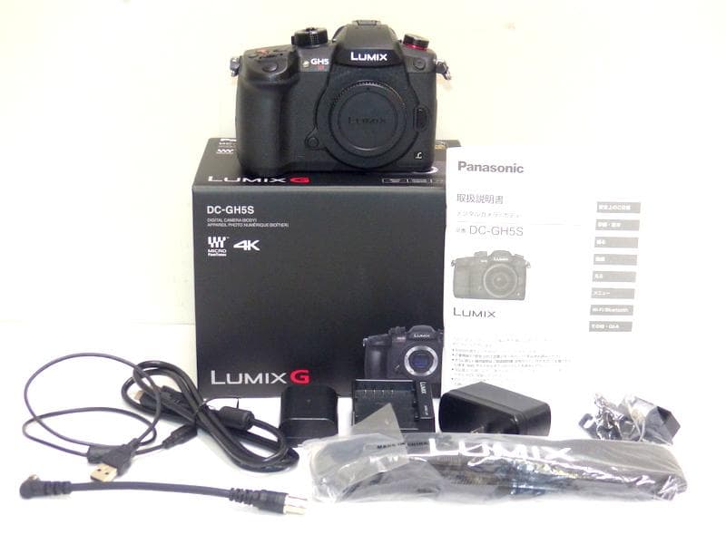 2204 極美 パナソニック LUMIX G DC-GH5S ボディ ミラーレス 概要 デジタル一眼カメラ/ボディ DC-GH5S | LUMIX（ルミックス