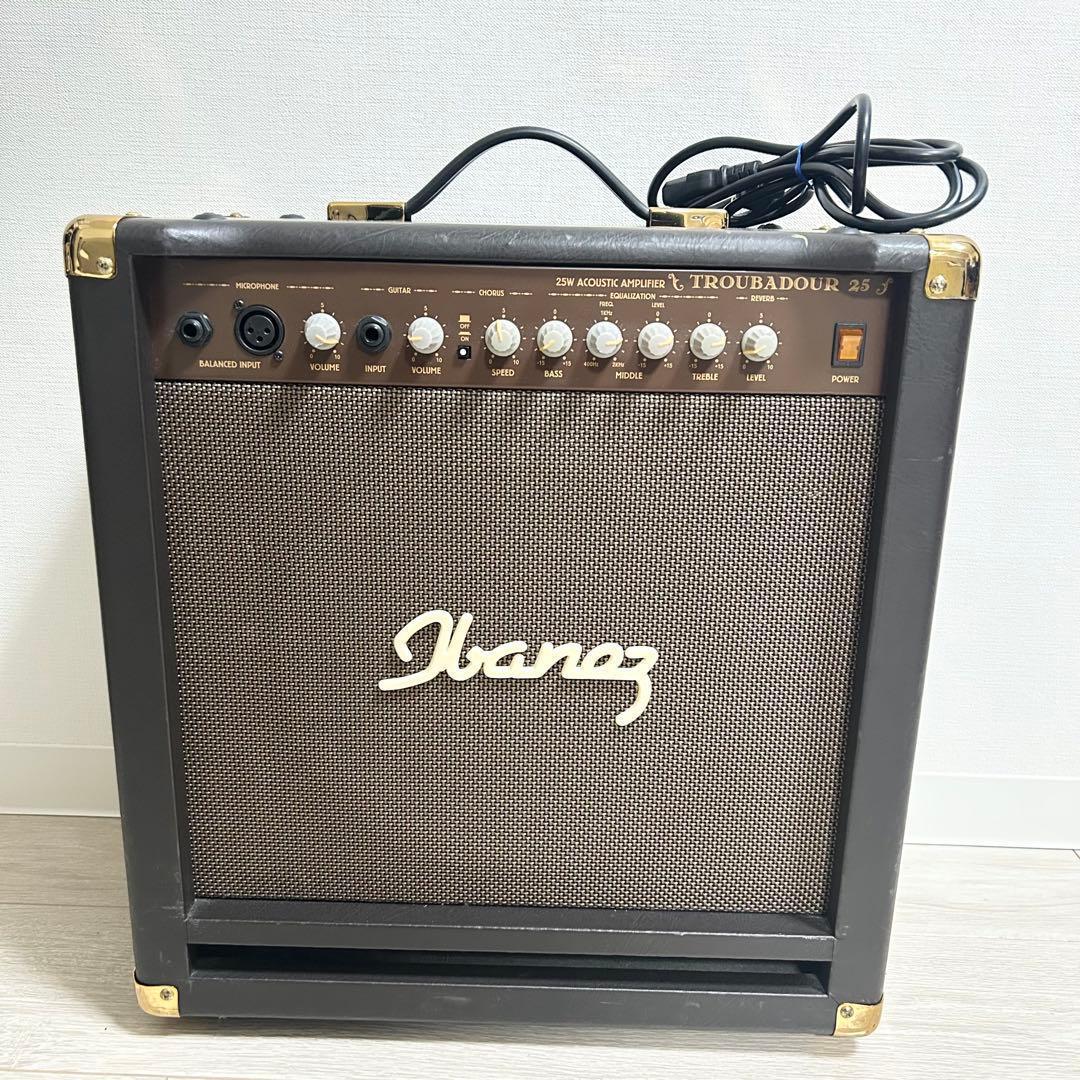 ベース Ibanez TROUBADOUR TA25 25W Ibanez Troubadour TA25 25W Acoustic Guitar Amp with Mic Input